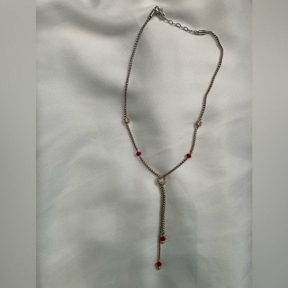 ❤️BRIGHTON Meridian two tone petite Y necklace - Picture 3 of 6